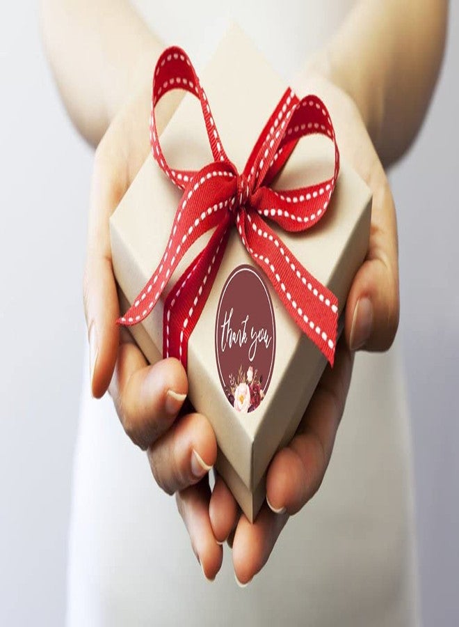 D2C Stickers Thank You Sticker Adhesive Labels Decorative Craft Sealing Round Stickers Thank You Label (140 Pcs) - Image 4